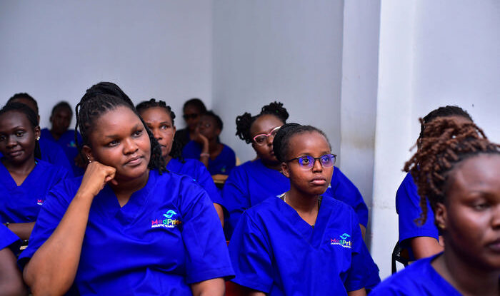 Students in a classroom setting